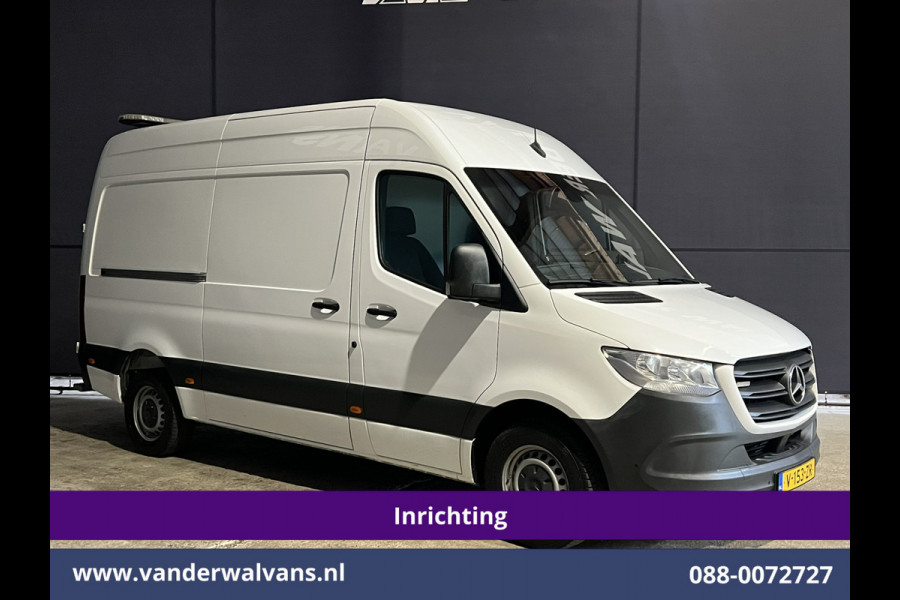 Mercedes-Benz Sprinter 316 CDI 164pk 3500kg Trekhaak L2H2 Inrichting Euro6 Airco | Omvormer | Camera | Cruisecontrol Apple carplay, android auto, parkeersensoren
