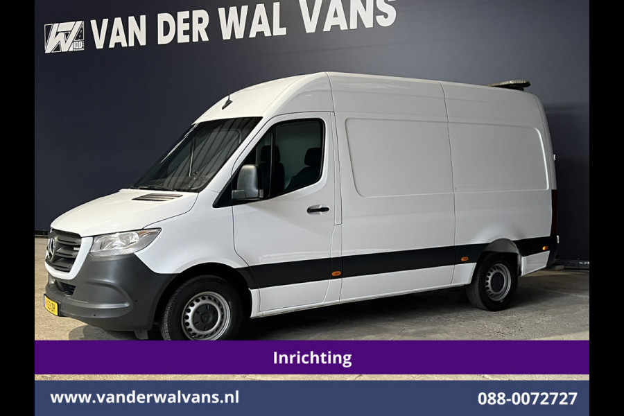 Mercedes-Benz Sprinter 316 CDI 164pk 3500kg Trekhaak L2H2 Inrichting Euro6 Airco | Omvormer | Camera | Cruisecontrol Apple carplay, android auto, parkeersensoren