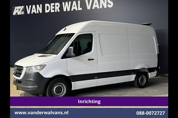 Mercedes-Benz Sprinter 316 CDI 164pk 3500kg Trekhaak L2H2 Inrichting Euro6 Airco | Omvormer | Camera | Cruisecontrol Apple carplay, android auto, parkeersensoren