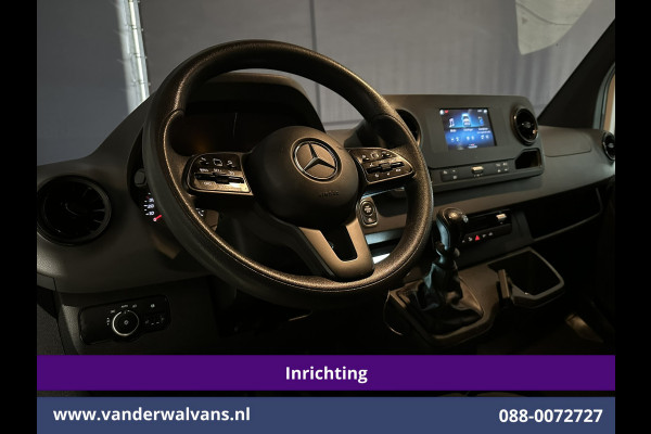 Mercedes-Benz Sprinter 316 CDI 164pk 3500kg Trekhaak L2H2 Inrichting Euro6 Airco | Omvormer | Camera | Cruisecontrol Apple carplay, android auto, parkeersensoren