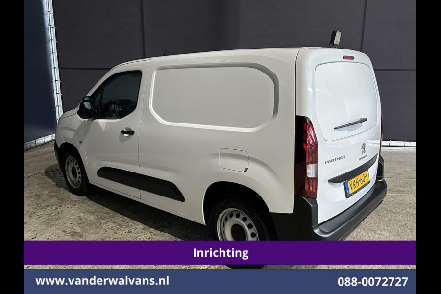 Peugeot Partner 1.5 BlueHDI 102pk L1H1 Inrichting Euro6 Airco | Apple Carplay | Android Auto | Cruisecontrol, Parkeersensoren Achterklep