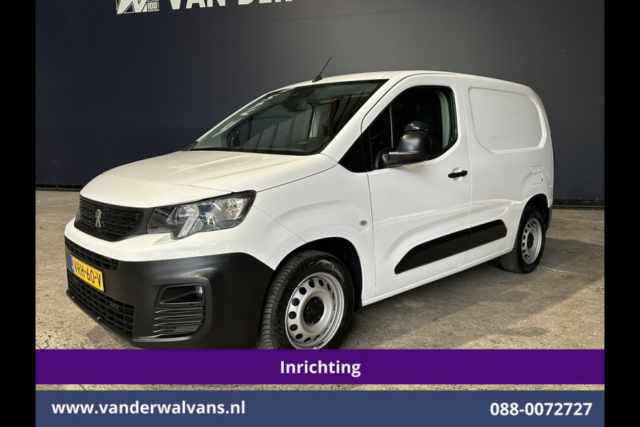 Peugeot Partner 1.5 BlueHDI 102pk L1H1 Inrichting Euro6 Airco | Apple Carplay | Android Auto | Cruisecontrol, Parkeersensoren Achterklep