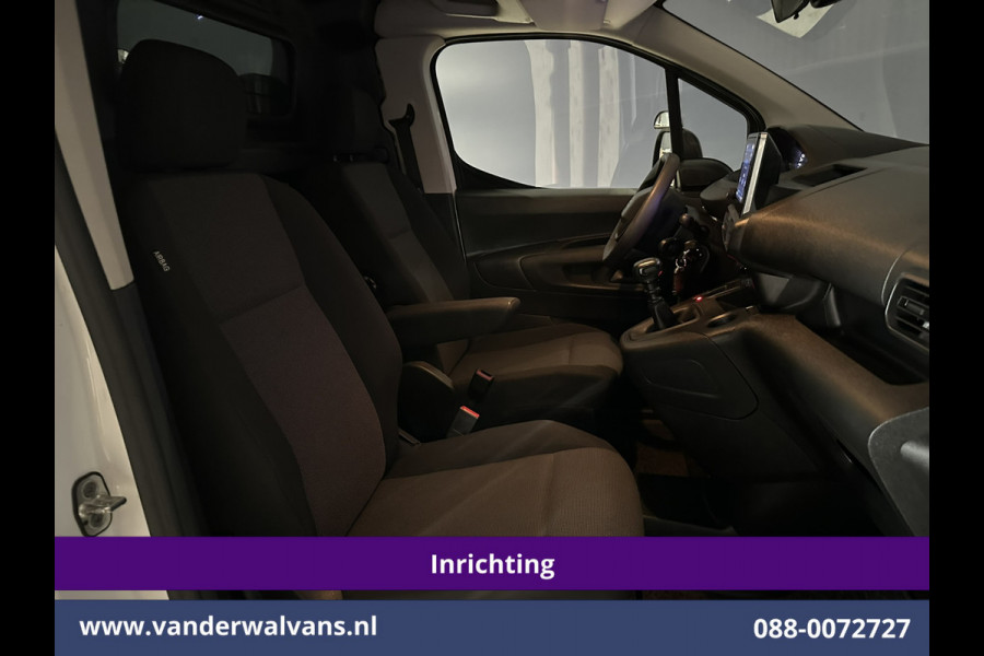 Peugeot Partner 1.5 BlueHDI 102pk L1H1 Inrichting Euro6 Airco | Apple Carplay | Android Auto | Cruisecontrol, Parkeersensoren Achterklep