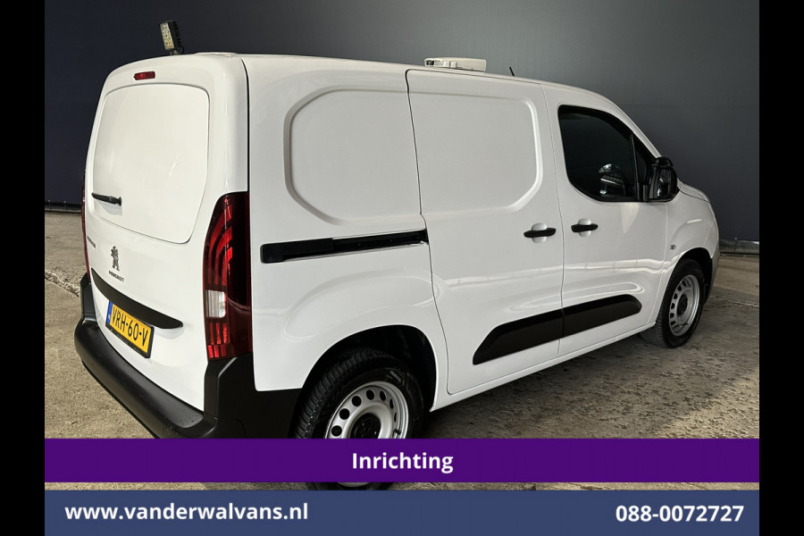 Peugeot Partner 1.5 BlueHDI 102pk L1H1 Inrichting Euro6 Airco | Apple Carplay | Android Auto | Cruisecontrol, Parkeersensoren Achterklep