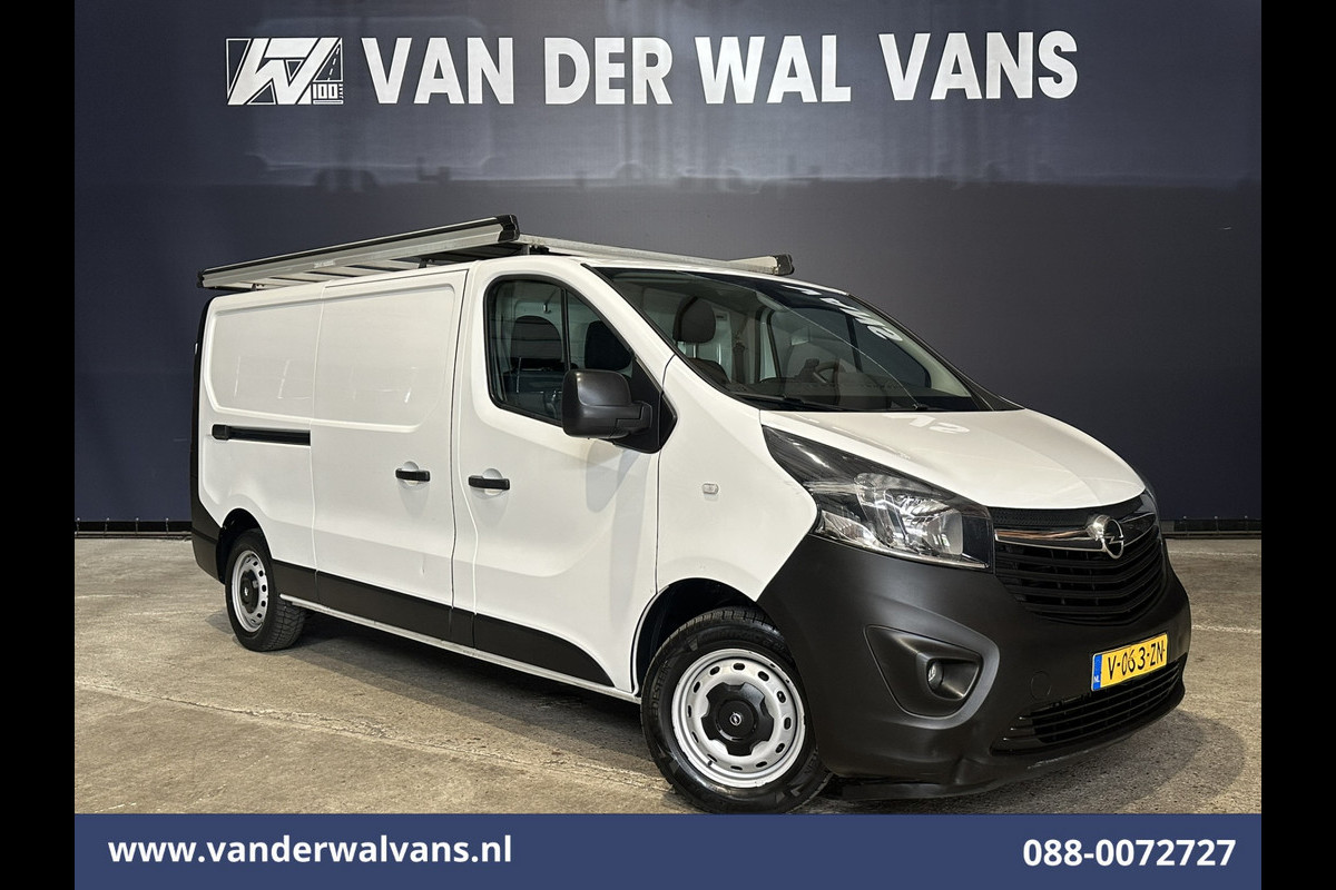 Opel Vivaro 1.6 CDTI 126pk L2H1 Euro6 Airco | 2x Zijdeur | Navigatie | Camera | LED | Imperiaal Cruiscontrol, Parkeersensoren, Trekhaak, Trap, Bijrijdersbank