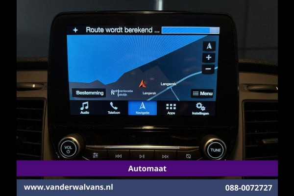 Ford Transit Custom 2.0 TDCI Automaat 130pk L1H1 Euro6 Airco | Camera | Navigatie | LED | Apple Carplay Android Auto, Cruiscontrol, Stoelverwarming, Verwarmde voorruit, Parkeersensoren