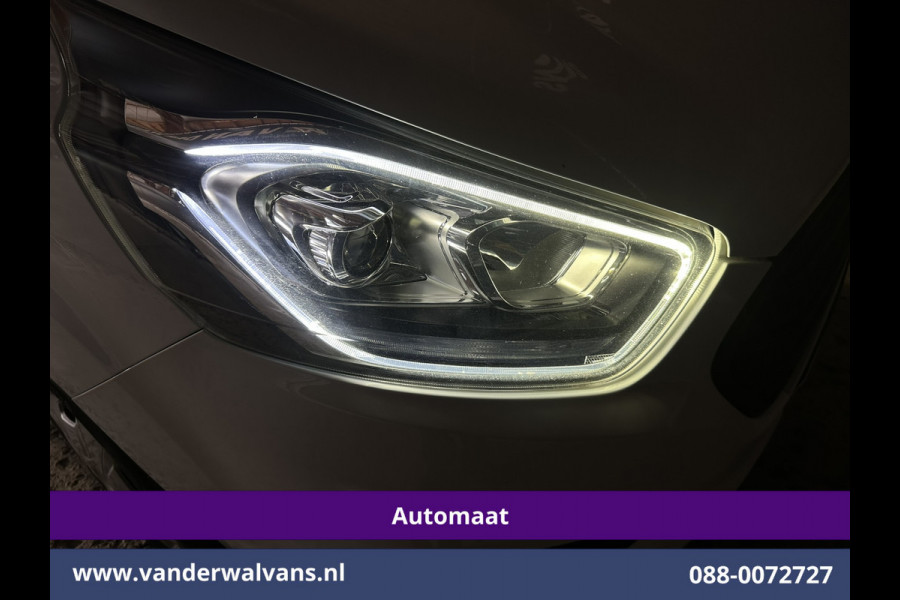 Ford Transit Custom 2.0 TDCI Automaat 130pk L1H1 Euro6 Airco | Camera | Navigatie | LED | Apple Carplay Android Auto, Cruiscontrol, Stoelverwarming, Verwarmde voorruit, Parkeersensoren