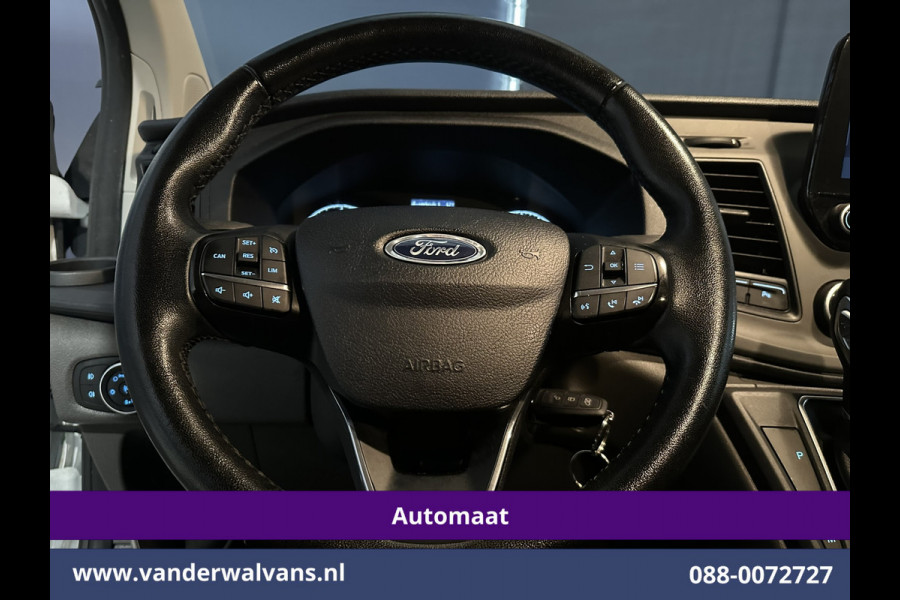 Ford Transit Custom 2.0 TDCI Automaat 130pk L1H1 Euro6 Airco | Camera | Navigatie | LED | Apple Carplay Android Auto, Cruiscontrol, Stoelverwarming, Verwarmde voorruit, Parkeersensoren