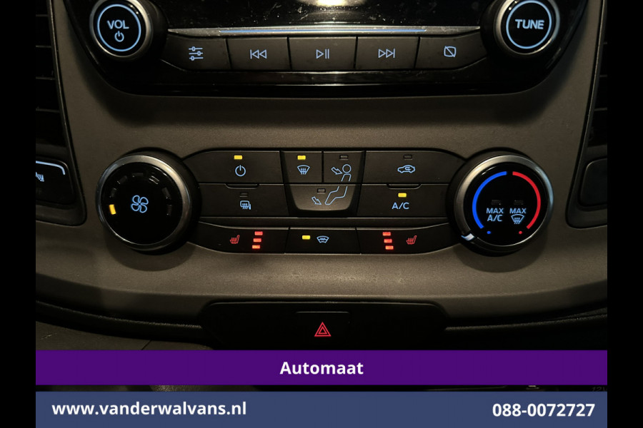 Ford Transit Custom 2.0 TDCI Automaat 130pk L1H1 Euro6 Airco | Camera | Navigatie | LED | Apple Carplay Android Auto, Cruiscontrol, Stoelverwarming, Verwarmde voorruit, Parkeersensoren