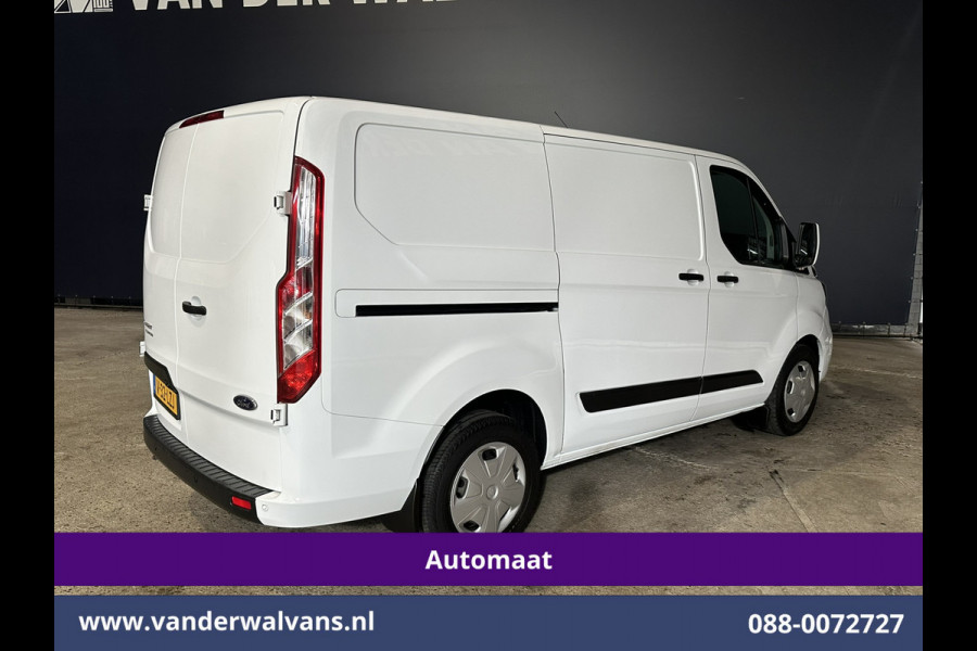 Ford Transit Custom 2.0 TDCI Automaat 130pk L1H1 Euro6 Airco | Camera | Navigatie | LED | Apple Carplay Android Auto, Cruiscontrol, Stoelverwarming, Verwarmde voorruit, Parkeersensoren