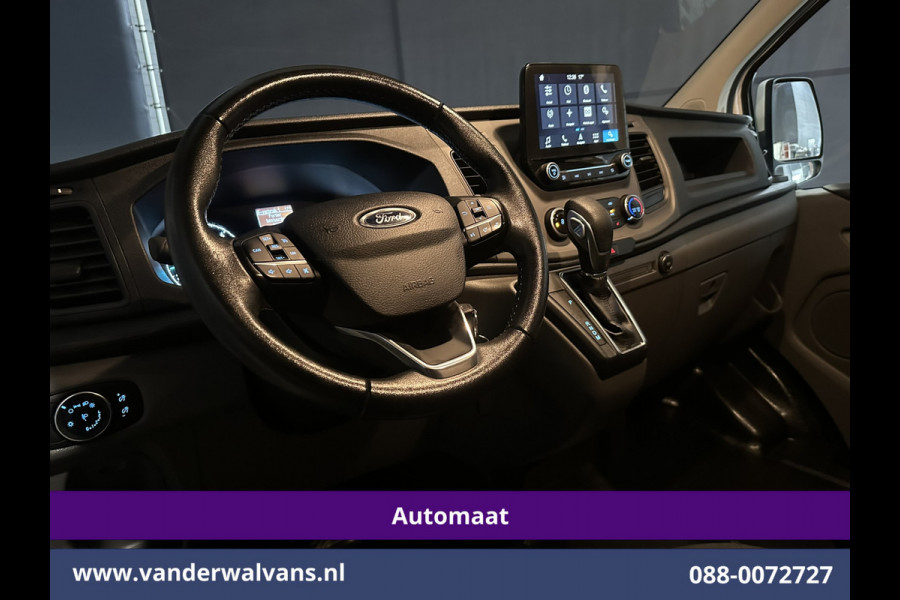 Ford Transit Custom 2.0 TDCI Automaat 130pk L1H1 Euro6 Airco | Camera | Navigatie | LED | Apple Carplay Android Auto, Cruiscontrol, Stoelverwarming, Verwarmde voorruit, Parkeersensoren