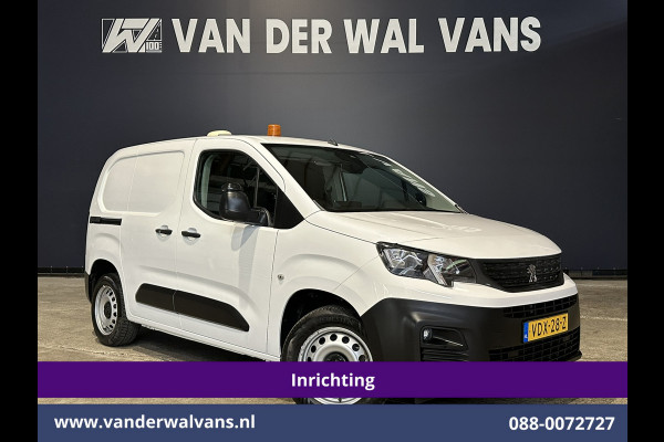 Peugeot Partner 1.5 BlueHDI 102pk L1H1 inrichting Euro6 Airco | Apple Carplay | Cruisecontrol Parkeersensoren, Android auto, zijdeur