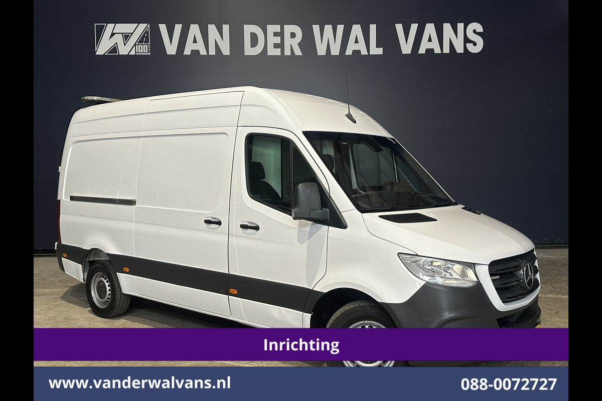 Mercedes-Benz Sprinter 316 CDI 164pk L2H2 Inrichting Euro6 Airco | Camera | Apple Carplay | Cruiscontrol 2800kg Trekhaak, Android Auto, Parkeersensoren