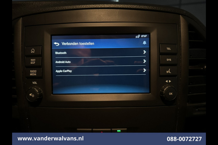 Mercedes-Benz Vito 114CDI 136pk L2H1 Euro6 Airco | Camera | Apple Carplay | Android Auto | Cruisecontrol Parkeersensoren, multifunctioneel stuurwiel