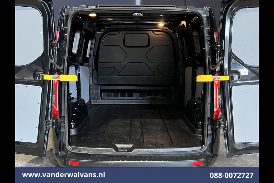 Ford Transit Custom 2.0 TDCI L1H1 Euro6 Airco | Camera | Navigatie | LED | Cruisecontrol | Leder Parkeersensoren, Stoelverwarming, Verwarmde voorruit, Bijrijdersbank, 2350kg trekvermogen