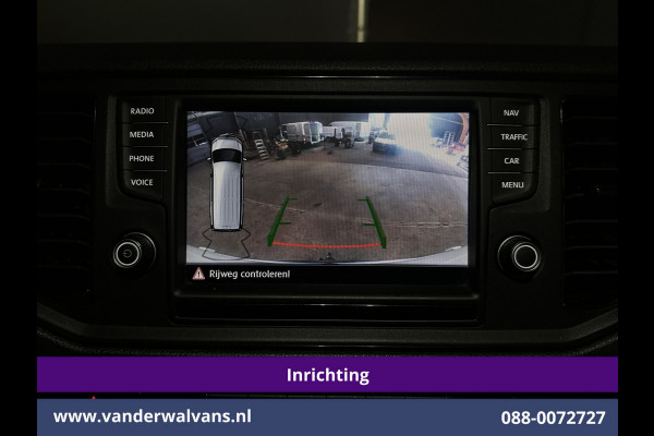 Volkswagen Crafter 2.0 TDI 177pk 3500kg Trekhaak Achterwiel aandrijving L3H3 L2H2 Inrichting Euro6 Airco | Camera | Navigatie | Apple Carplay Android Auto, Cruiscontrol, Chauffeursstoel, Verwarmde Voorruit, Parkeersensoren