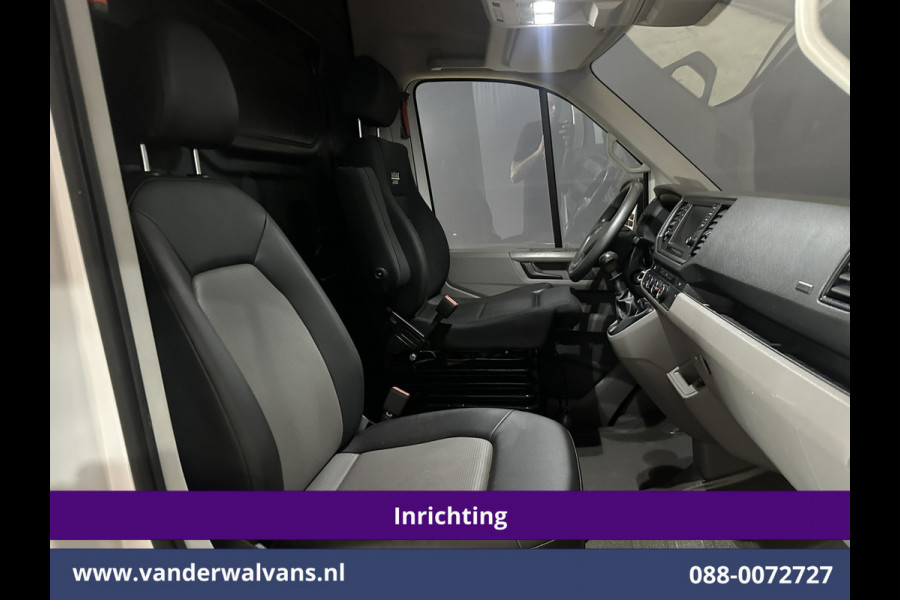 Volkswagen Crafter 2.0 TDI 177pk 3500kg Trekhaak Achterwiel aandrijving L3H3 L2H2 Inrichting Euro6 Airco | Camera | Navigatie | Apple Carplay Android Auto, Cruiscontrol, Chauffeursstoel, Verwarmde Voorruit, Parkeersensoren