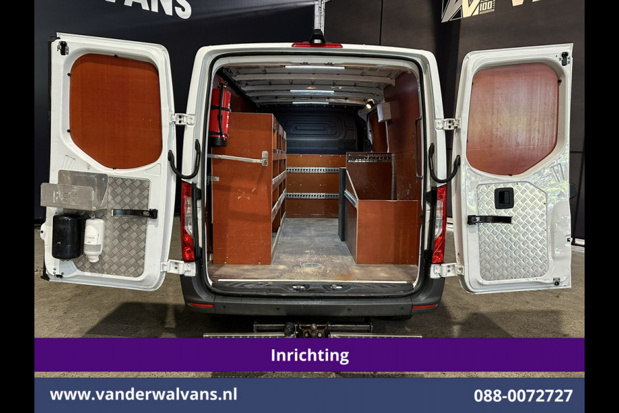 Mercedes-Benz Sprinter 316 CDI 164pk 3500kg Trekhaak L2H1 Inrichting Euro6 Airco | Camera | Apple Carplay | Android Auto Cruisecontrol, Parkeersensoren