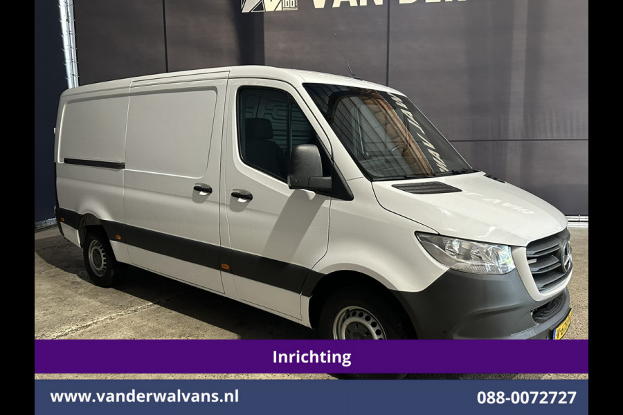 Mercedes-Benz Sprinter 316 CDI 164pk 3500kg Trekhaak L2H1 Inrichting Euro6 Airco | Camera | Apple Carplay | Android Auto Cruisecontrol, Parkeersensoren
