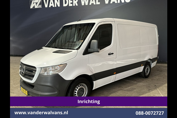 Mercedes-Benz Sprinter 316 CDI 164pk 3500kg Trekhaak L2H1 Inrichting Euro6 Airco | Camera | Apple Carplay | Android Auto Cruisecontrol, Parkeersensoren