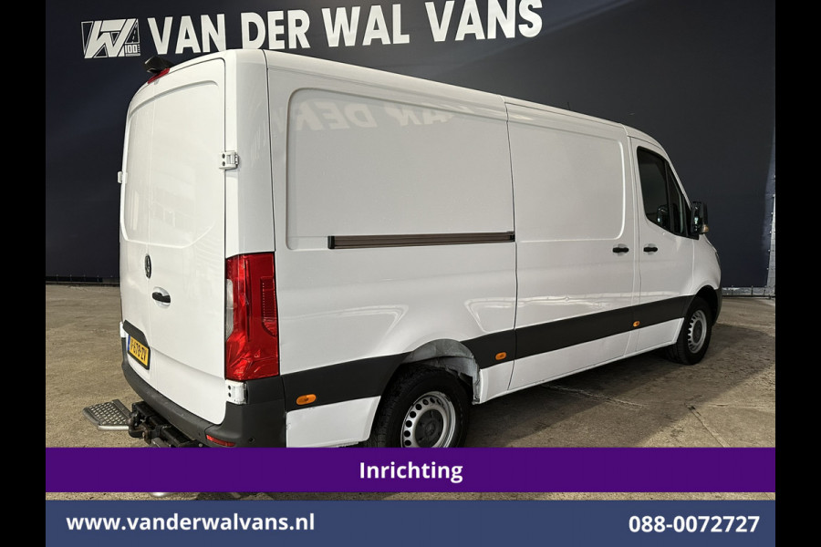 Mercedes-Benz Sprinter 316 CDI 164pk 3500kg Trekhaak L2H1 Inrichting Euro6 Airco | Camera | Apple Carplay | Android Auto Cruisecontrol, Parkeersensoren