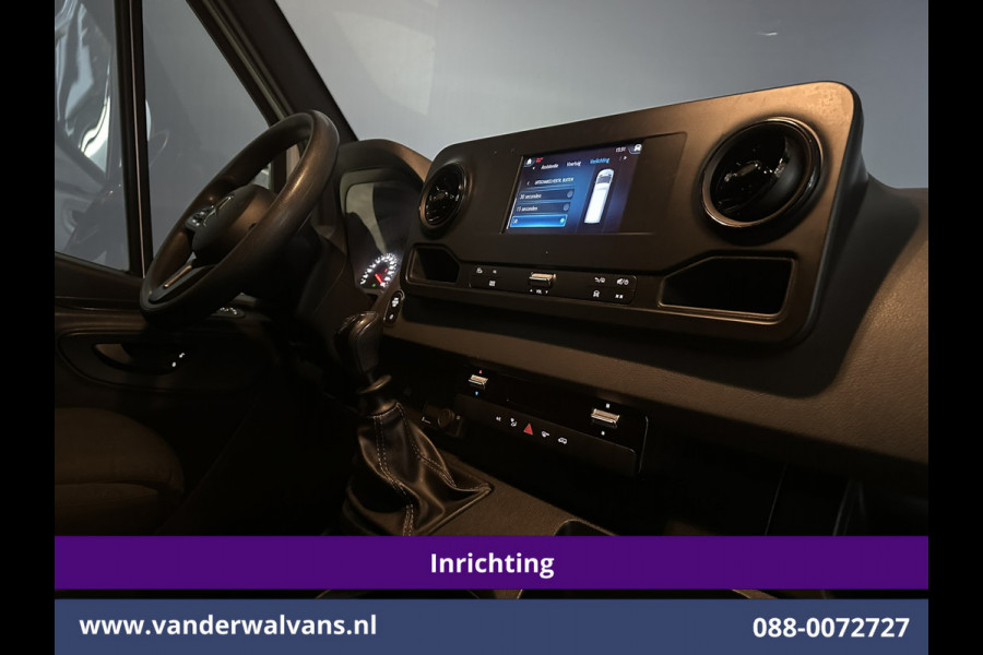 Mercedes-Benz Sprinter 316 CDI 164pk 3500kg Trekhaak L2H1 Inrichting Euro6 Airco | Camera | Apple Carplay | Android Auto Cruisecontrol, Parkeersensoren