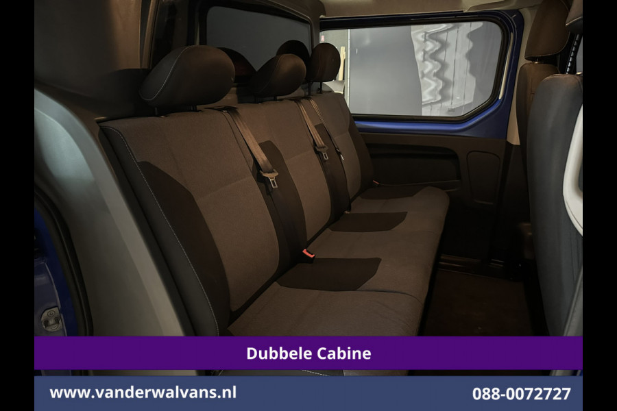Opel Vivaro 1.6 CDTI 126pk L2H1 Dubbele cabine Euro6 Airco | 5-Zits | LED | Cruisecontrol | Trekhaak Parkeersensoren