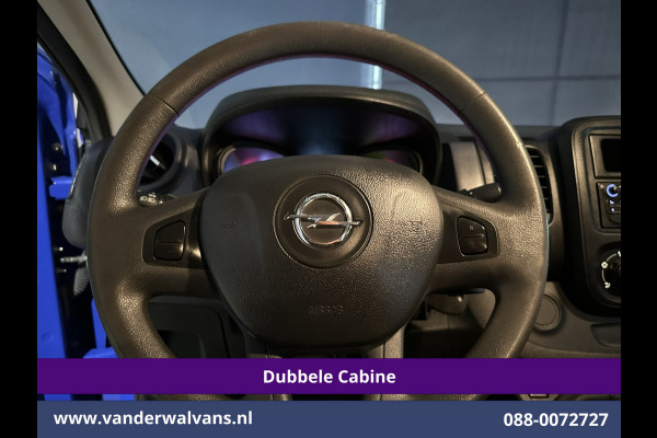 Opel Vivaro 1.6 CDTI 126pk L2H1 Dubbele cabine Euro6 Airco | 5-Zits | LED | Cruisecontrol | Trekhaak Parkeersensoren
