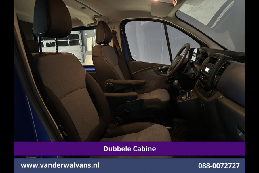 Opel Vivaro 1.6 CDTI 126pk L2H1 Dubbele cabine Euro6 Airco | 5-Zits | LED | Cruisecontrol | Trekhaak Parkeersensoren