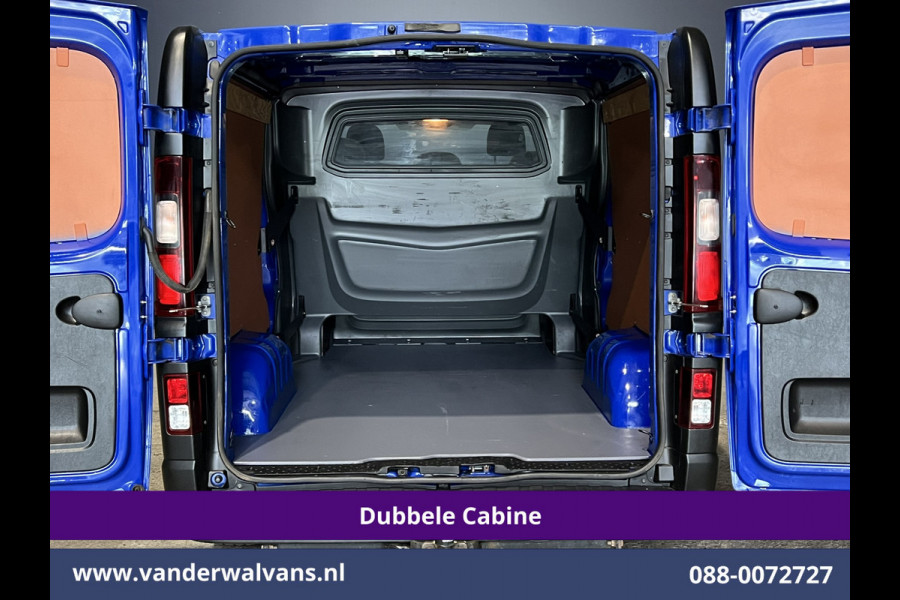 Opel Vivaro 1.6 CDTI 126pk L2H1 Dubbele cabine Euro6 Airco | 5-Zits | LED | Cruisecontrol | Trekhaak Parkeersensoren