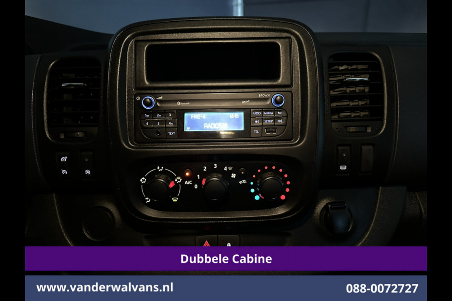 Opel Vivaro 1.6 CDTI 126pk L2H1 Dubbele cabine Euro6 Airco | 5-Zits | LED | Cruisecontrol | Trekhaak Parkeersensoren