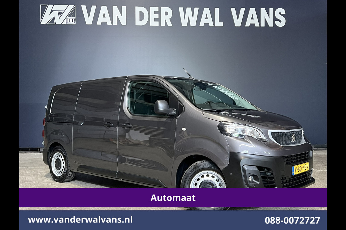 Peugeot Expert 2.0BlueHDI 123pk Automaat L2H1 Euro6 Airco | Camera | Cruisecontrol | Apple Carplay | Android Auto Trekhaak, Parkeersensoren, Bijrijdersbank