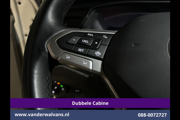 Volkswagen Transporter 2.0 TDI L2H1 Dubbele Cabine Euro6 Airco | 5-Zits | Navigatie | 2200kg Trekhaak | Apple Carplay Android Auto, Cruisecontrol, Parkeersensoren