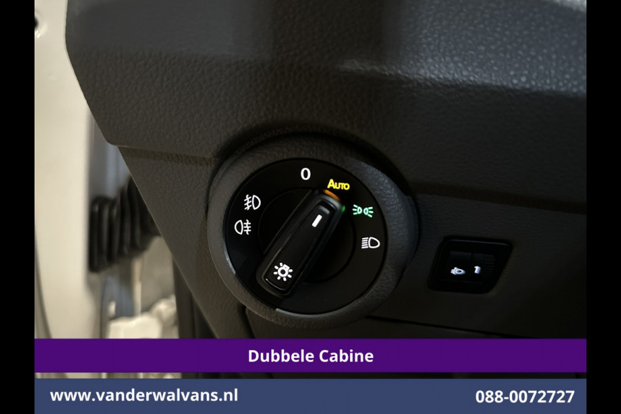 Volkswagen Transporter 2.0 TDI L2H1 Dubbele Cabine Euro6 Airco | 5-Zits | Navigatie | 2200kg Trekhaak | Apple Carplay Android Auto, Cruisecontrol, Parkeersensoren