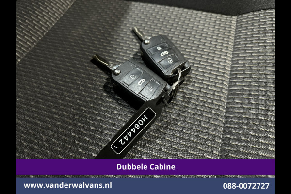 Volkswagen Transporter 2.0 TDI L2H1 Dubbele Cabine Euro6 Airco | 5-Zits | Navigatie | 2200kg Trekhaak | Apple Carplay Android Auto, Cruisecontrol, Parkeersensoren