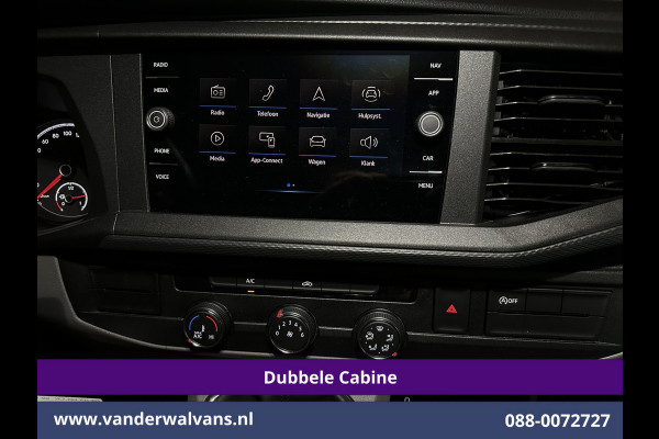 Volkswagen Transporter 2.0 TDI L2H1 Dubbele Cabine Euro6 Airco | 5-Zits | Navigatie | Trekhaak | Apple Carplay Android Auto, Cruisecontrol, Parkeersensoren