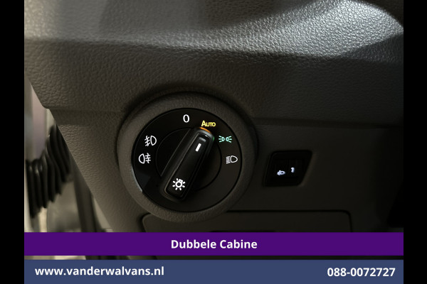 Volkswagen Transporter 2.0 TDI L2H1 Dubbele Cabine Euro6 Airco | 5-Zits | Navigatie | Trekhaak | Apple Carplay Android Auto, Cruisecontrol, Parkeersensoren