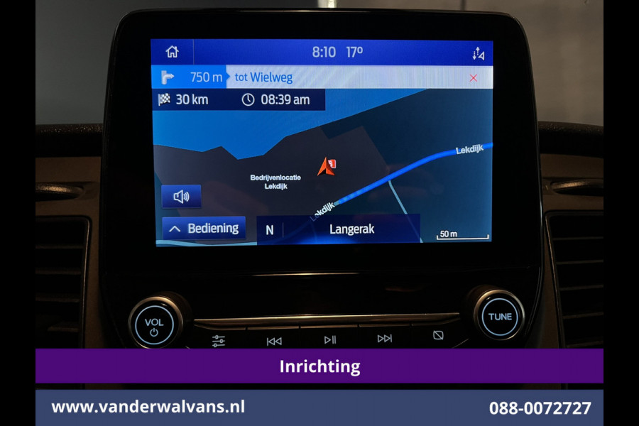 Ford Transit Custom 2.0 TDCI L2H1 Inrichting Euro6 Airco | Navigatie | Camera | LED | Cruisecontrol | Android Auto Parkeersensoren, Verwarmde voorruit, Stoelverwarming, Bijrijdersbank, 2800kg trekvermogen