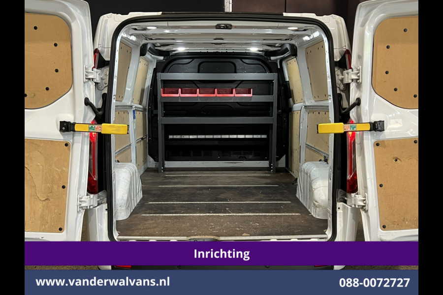 Ford Transit Custom 2.0 TDCI L2H1 Inrichting Euro6 Airco | Navigatie | Camera | LED | Cruisecontrol | Android Auto Parkeersensoren, Verwarmde voorruit, Stoelverwarming, Bijrijdersbank, 2800kg trekvermogen