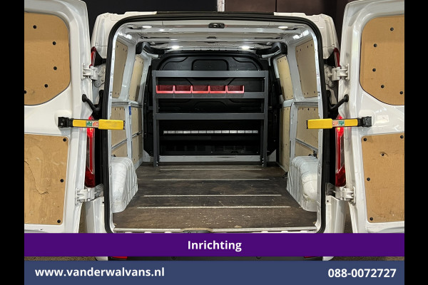 Ford Transit Custom 2.0 TDCI L2H1 Inrichting Euro6 Airco | Navigatie | Camera | LED | Cruisecontrol | Android Auto Parkeersensoren, Verwarmde voorruit, Stoelverwarming, Bijrijdersbank, 2800kg trekvermogen