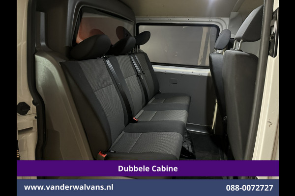 Volkswagen Transporter 2.0 TDI L2H1 Dubbele Cabine Euro6 Airco | 5-Zits | Navigatie | Trekhaak | Apple Carplay Android Auto, Cruisecontrol, Parkeersensoren