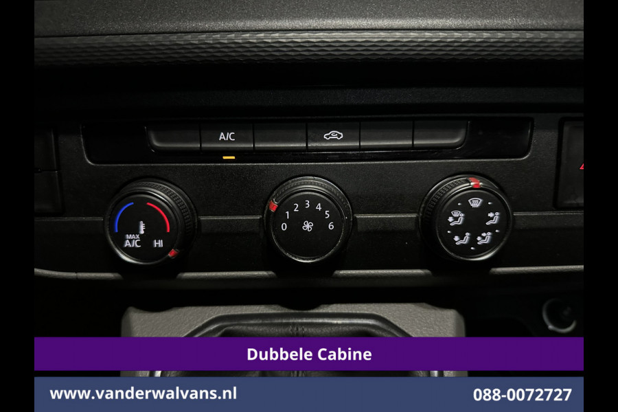 Volkswagen Transporter 2.0 TDI L2H1 Dubbele Cabine Euro6 Airco | 5-Zits | Navigatie | Trekhaak | Apple Carplay Android Auto, Cruisecontrol, Parkeersensoren