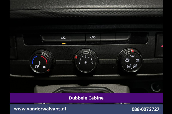 Volkswagen Transporter 2.0 TDI L2H1 Dubbele Cabine Euro6 Airco | 5-Zits | Navigatie | Trekhaak | Apple Carplay Android Auto, Cruisecontrol, Parkeersensoren