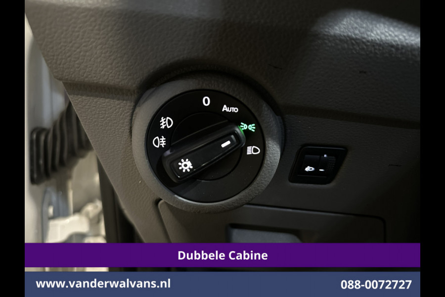 Volkswagen Transporter 2.0 TDI L2H1 Dubbele Cabine Euro6 Airco | 5-Zits | Navigatie | Trekhaak | Apple Carplay Android Auto, Cruisecontrol, Parkeersensoren