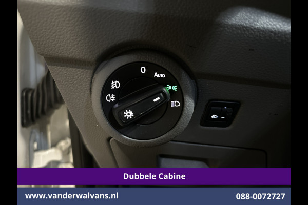 Volkswagen Transporter 2.0 TDI L2H1 Dubbele Cabine Euro6 Airco | 5-Zits | Navigatie | Trekhaak | Apple Carplay Android Auto, Cruisecontrol, Parkeersensoren