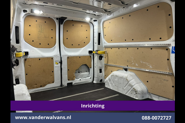 Ford Transit Custom 2.0 TDCI L2H1 Inrichting Euro6 Airco | Navigatie | Camera | LED | Cruisecontrol Parkeersensoren, Verwarmde voorruit, Stoelverwarming, Bijrijdersbank, 2800kg trekvermogen