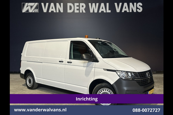 Volkswagen Transporter 2.0 TDI 150pk L2H1 Inrichting Euro6 Airco | Camera | Apple Carplay | Android Auto | 2500kg Trekhaak Cruisecontrol, Parkeersensoren