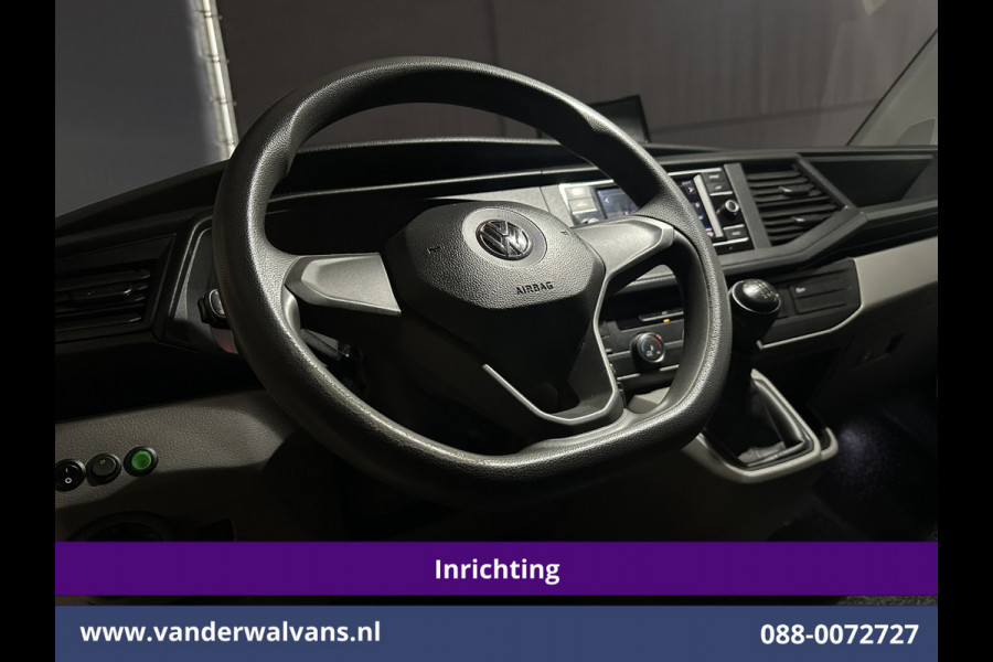 Volkswagen Transporter 2.0 TDI 150pk L2H1 Inrichting Euro6 Airco | Camera | Apple Carplay | Android Auto | 2500kg Trekhaak, Cruisecontrol, Parkeersensoren