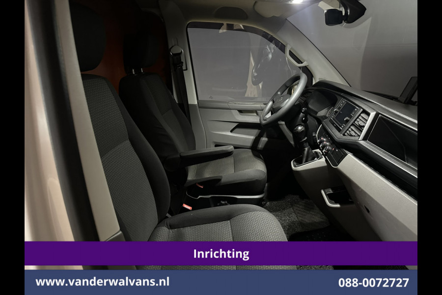 Volkswagen Transporter 2.0 TDI 150pk L2H1 Inrichting Euro6 Airco | Camera | Apple Carplay | Android Auto | 2500kg Trekhaak, Cruisecontrol, Parkeersensoren