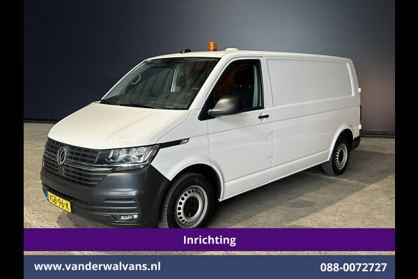 Volkswagen Transporter 2.0 TDI 150pk L2H1 Inrichting Euro6 Airco | Camera | Apple Carplay | Android Auto | 2500kg Trekhaak, Cruisecontrol, Parkeersensoren